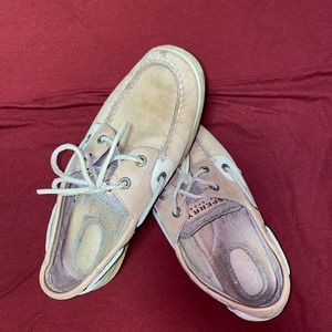 Brown Sperrys, Size 7 in women's